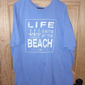 Blue 84 Light Blue Graphic Tee